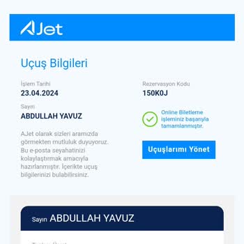 Ajet Pişmanlıktır. Geri İade Ücretleri Çok Komik