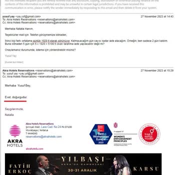 Akra Hotels Akra Otel Kemer, Göz Göre Göre İnsanları Kandıramazsınız!