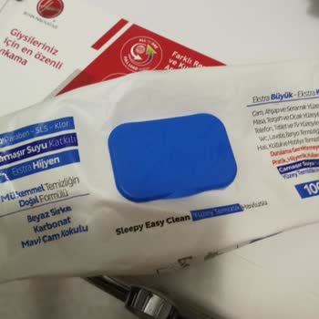 Sleepy Çamaşır Sulu Yüzey Temizleme Havlusu Kötü Kokuyor