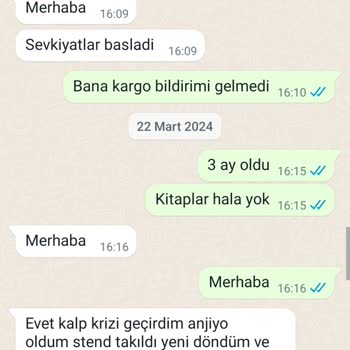 Kartal Sah Kitap 2000 Liralık Kitabım Gelmedi