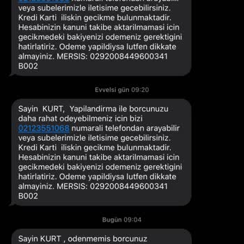 Denizbank Borcum Olmadığı Halde
