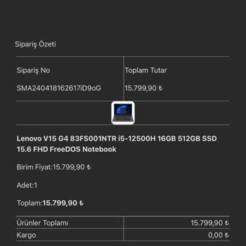Smallman Bilgisayar Kurulum Ve İade Sorunu - Hızlı Çözüm Bekliyorum!