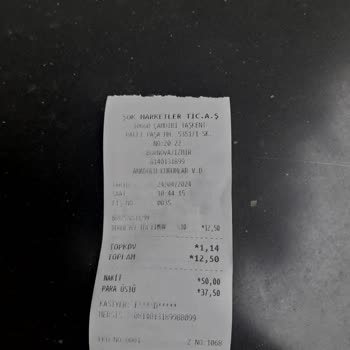 Şok Market Etiket Problemi