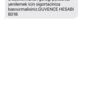 Güvence Hesabı İlgisi Olmadığım Bir Araç