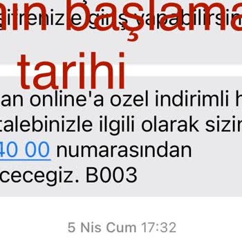 Vodafone 1 Haftadadır Aktive Olmayan Hat