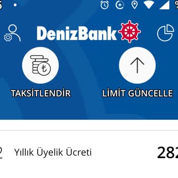 Denizbank Kredi Kartı Yıllık Ücret