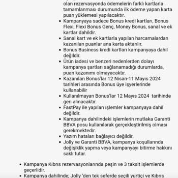 Garanti Bonus Kampanyası Sorunsalı