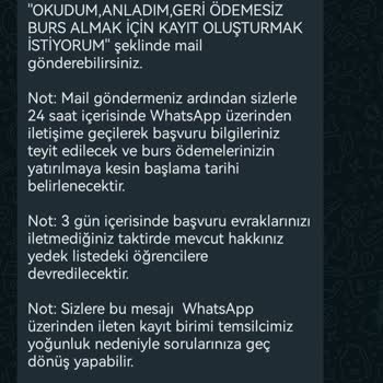 Ogrenciislerim.com Burs Vaadiyle Kişisel Bilgileri Edinmesi