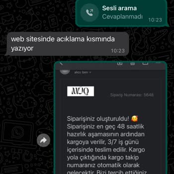 MÜQ Ürün Teslimatında Yaşanan Gecikme Ve İlgi Eksikliği