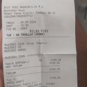 A101 Kart Aktivasyonu Ve İade Sorunu