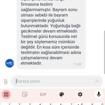 Mad Parfüm Ürünleri Kargolamıyor. Kargolanmış Gibi Gösteriyor