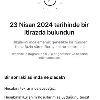 Instagram Hesabım Sebepsiz Yere Kapatıldı