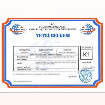 Öz Karavan, Sınır Gümrükleme, Çekiliş