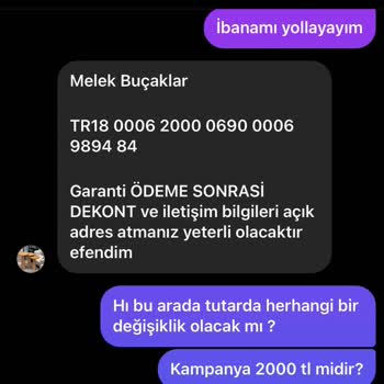 Ardil Consept & Mobilya Hizmette Yaşanan Mağduriyet Ve Hesap Engeli