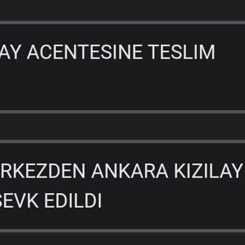Kuryenet Gönderimi 1 Haftadır Acentede Bekletiyor