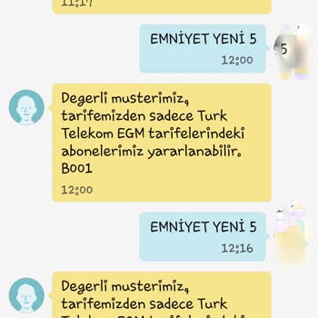 Türk Telekom EGM Yeni Tarife Değişikliği Sorunu