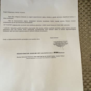 Skechers Marka Ayakkabı Tabanından Yırtıldı