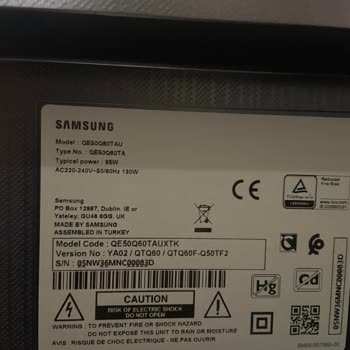 Samsung TV Ekran Sorunu!
