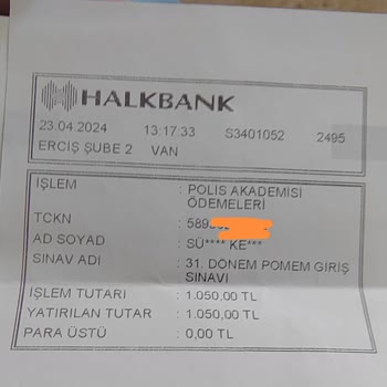 Halkbank 31. Dönem Pomem Ücreti Ödenmemiş Olarak Görünmekte
