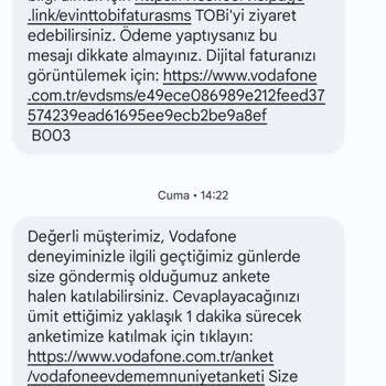 Vodafone Net Haksız Fatura Kesintisi Ve Mağduriyetim