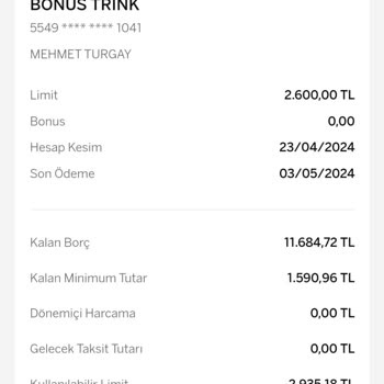 Garanti Bankası Ödenen Borçlarım Hala Görünüyor