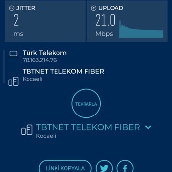 Türk Telekom 200mbps Hiz Deyip 35i Zor Görmek.