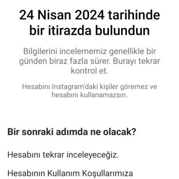 Instagram Hesabım Askıya Alındı!