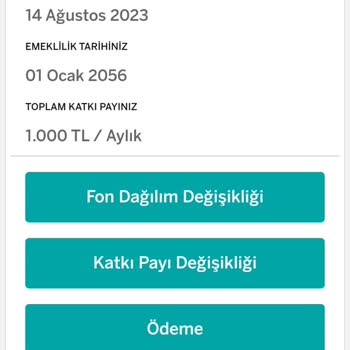 Garanti BBVA Emeklilik ve Hayat BES İptal Talebi Verdiğim Halde Tarafıma Yatmadı.