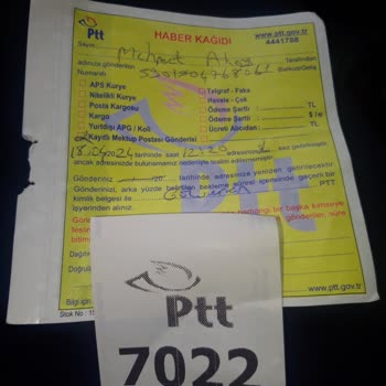 PTT Kargo Kalitesizlik Kargo Teslim Sorunu