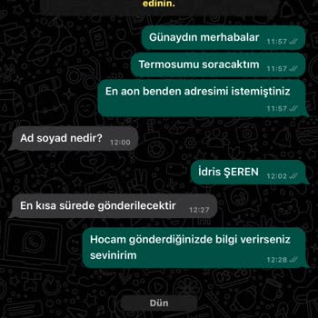 Kutupayısı Cevap Verilmiyor Yasal Olarak Hakkımı Arayacağım.