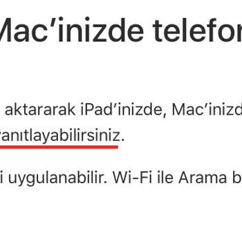 Apple Destek Kafa Karıştırıyor.