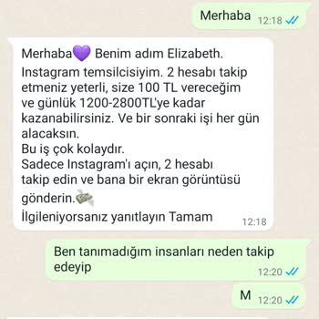 WhatsApp'tan Endonezya Kodlu Mesaj Geldi Şikayetçiyim