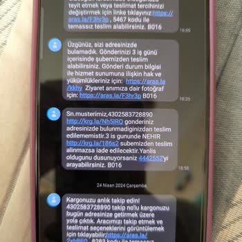 Aras Kargo Kargo Şirketinde Yaşanan Teslimat Sorunları