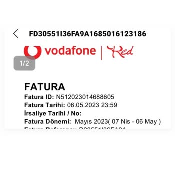 Vodafone Taahhüt Bitmek Üzere Teklif Yüksek Olduğundan