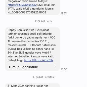 Türkiye Finans Kâr Payı İadesi Yapılmaması