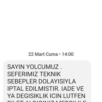 İstanbul Kalesi Seyahat Para İadem Yapılmadı