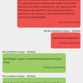 Nadir Kitap Hizmet Sorunu