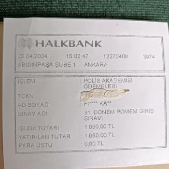 Halkbank 31. Dönem Pomem Başvuru Ücretini Yatırdım Ama Sistemde Görünüyor