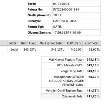 Bernardo Online İade Yapmıyor