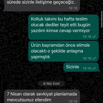 Asimo Mobilya Olumsuz Yorumları Siliyor Insta/ürün Göndermiyor