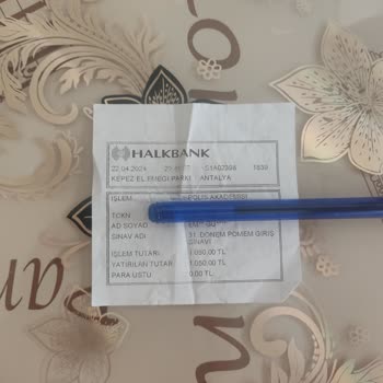 Halkbank ATM 31. Pomem Sınavı Giriş Ücreti