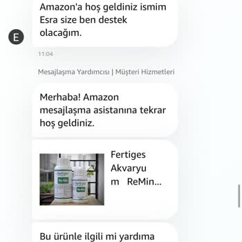 Amazon Mağduriyetimi Gideremedi Yetkili Kişi Dönüş Yapar Mısınız