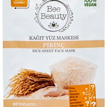 Bee Beauty Pirinç Kağıt Yüz Maske Yüzümü Yaktı!