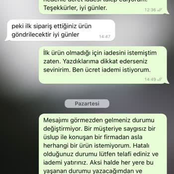 Müq Adlı Mağazadan Kötü Üslubu Ve Müşteriyi Mağdur Etmesi