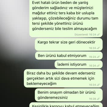 Müq Adlı Mağazadan Kötü Üslubu Ve Müşteriyi Mağdur Etmesi