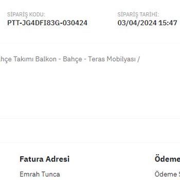 Sandalie Mağduriyetimin Giderilmesini Rica Ederim