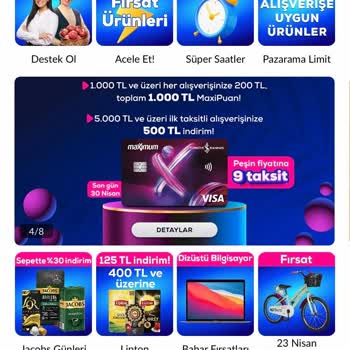 Pazarama Maximum Kart 3-6-9 Vade Farksız Taksit Kampanyası Sorunu