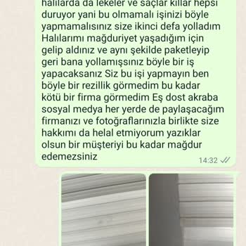 Özdemir halı Halı Yıkama Şikayet