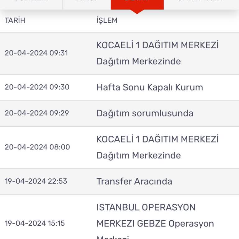 Kargomsende Kargo İzmit Dağıtım Sorunu