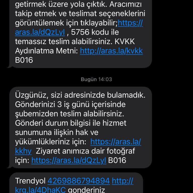 Aras Kargo Çalışanlarının Lakayıtlığı Ve Terbiyesizliği
